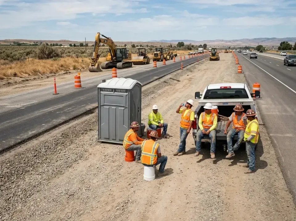 highway-road-construction-crew-007 — frequently asked questions, Porta Potty and Restroom Rentals in Leonia, NJ